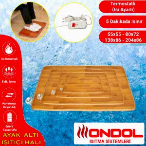 Ondol Ayak Altı Isıtıcı Halı